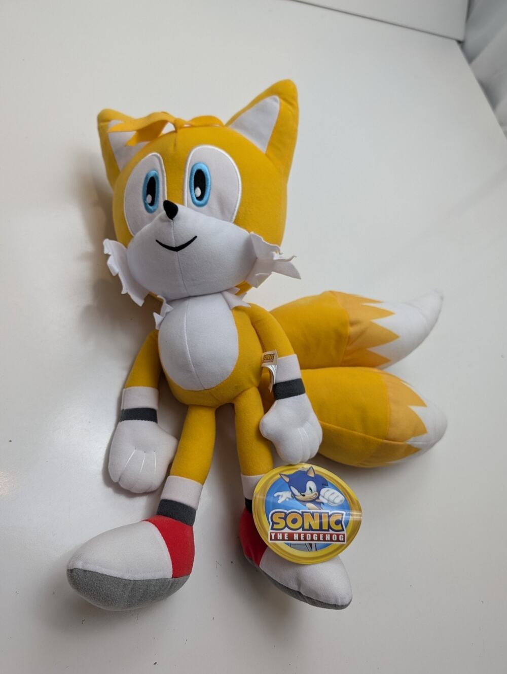 TAILS Miles Prower 17 " Plush from Sonic the Hedgehog Sega Toy Factory